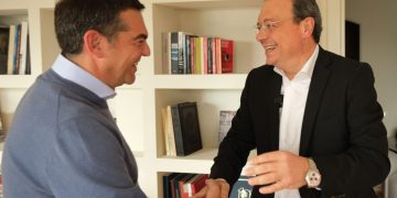 Συνάντηση Φάμελλου με Τσίπρα – Δείτε φωτογραφίες