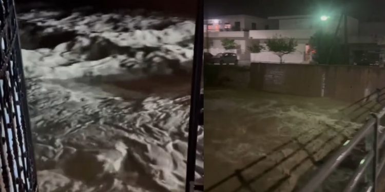 Προβλήματα από την κακοκαιρία στη Ρόδο – Ήχησε το 112 – Πλημμύρισαν σπίτια