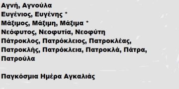 ΤΡΙΤΗ 21 ΙΑΝΟΥΑΡΙΟΥ