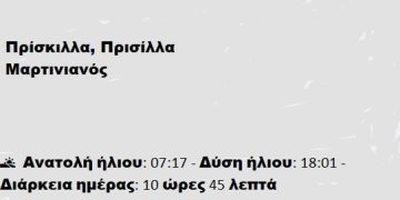 ΠΕΜΠΤΗ 13 Φεβρουαρίου