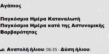 Σάββατο 15 Μαρτίου 2025