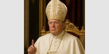 Ντόναλντ Τραμπ: Οργή για τη φωτογραφία του ως… Πάπας – «Απολαμβάνει να κάνει καραγκιοζιλίκια»