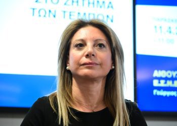 Καρυστιανού για Πλεύρη: Ήταν ποινικά ερευνητέος για το μπάζωμα στα Τέμπη – Υπουργοποιήθηκε, δεν υπάρχει πάτος