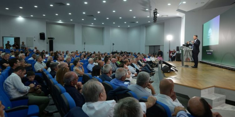 Ανδρουλάκης: Στόχος μας είναι η περιφερειακή ανάπτυξη, η μείωση των ανισοτήτων, η ελπίδα και η προοπτική όλων των Ελλήνων