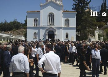 Λένα Σαμαρά: «Τι να πει ένας πατέρας που χάνει το παιδί του» – Συγκλόνισε με τον επικήδειο του ο Αντώνης Σαμαράς