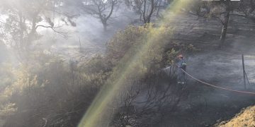 Σε ύφεση το πύρινο μέτωπο στην Κερατέα, μάχη με τις αναζωπυρώσεις – Νέα 112 για εκκενώσεις οικισμών τα ξημερώματα