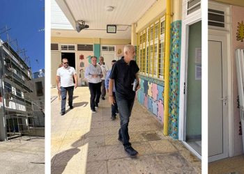 Αυτοψία του Δημάρχου Πειραιά Γιάννη Μώραλη σε σχολικές μονάδες