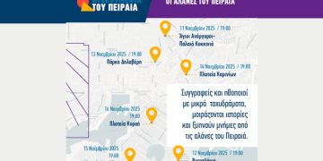 Οι αλάνες του Πειραιά ζωντανεύουν ξανά με ιστορίες, τέχνη και ποδόσφαιρο στο πλαίσιο του φεστιβάλ «Τα Ντοκουμέντα του Πειραιά»