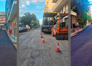 Νέες ασφαλτοστρώσεις στις γειτονιές της πόλης από τον Δήμο Πειραιά  