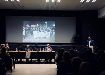 Τέμπη: Μαζική η εκδήλωση του Κινήματος Δημοκρατίας – Παρόντες Πάνος Ρούτσι και Βασίλης Χατζηχαραλάμπους