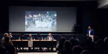 Τέμπη: Μαζική η εκδήλωση του Κινήματος Δημοκρατίας – Παρόντες Πάνος Ρούτσι και Βασίλης Χατζηχαραλάμπους