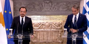 Κοινές δηλώσεις Μητσοτάκη – Χριστοδουλίδη: Αποφασίσαμε τα επόμενα βήματα για την υλοποίηση του καλωδίου