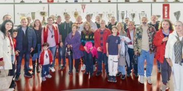 Επίσκεψη του Δημάρχου Πειραιά Γιάννη Μώραλη και Κοινοτικών Συμβούλων στο μουσείο του Ολυμπιακού