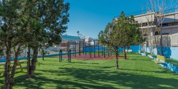 Νέος σύγχρονος χώρος υπαίθριας  άθλησης στο πάρκο Δηλαβέρη από τον Δήμο Πειραιά