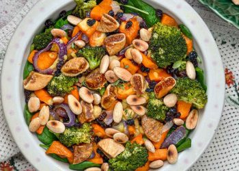 Σαλάτα με ψητά λαχανικά