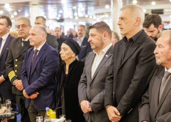 Ο Δήμαρχος Πειραιά Γιάννης Μώραλης στην ετήσια εκδήλωση της Παγκρητίου Ενώσεως