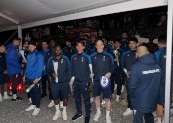 Ηρακλής: Στάση φόρος τιμής στο μνημείο των Τεμπών πριν την επιστροφή στη Θεσσαλονίκη