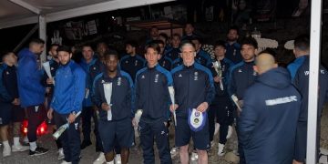 Ηρακλής: Στάση φόρος τιμής στο μνημείο των Τεμπών πριν την επιστροφή στη Θεσσαλονίκη