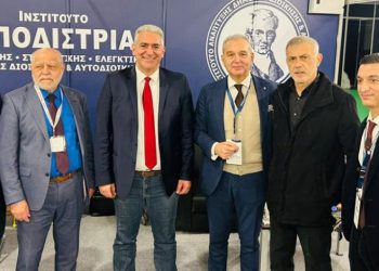 Ο Δήμαρχος Πειραιά Γιάννης Μώραλης στην 8η διεθνή έκθεση Verde.Tec  