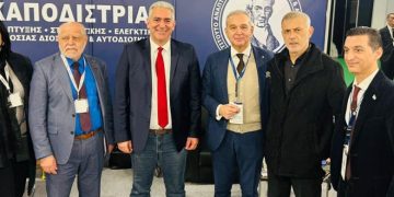 Ο Δήμαρχος Πειραιά Γιάννης Μώραλης στην 8η διεθνή έκθεση Verde.Tec  