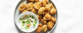 κροκέτες από κουνουπίδι με σκορδαλιά