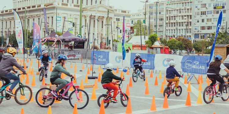 Με μεγάλη επιτυχία η δράση ποδηλασίας για παιδιά  στο πλαίσιο του «ΔΕΗ Tour of Hellas 2026»  