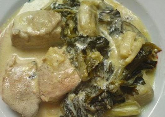 Χοιρινό Σελινατό με Αυγολέμονο