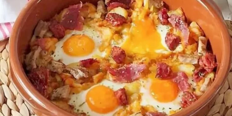 Με αυγά και πατάτες με κρέας … σπέσιαλ ορεκτικό