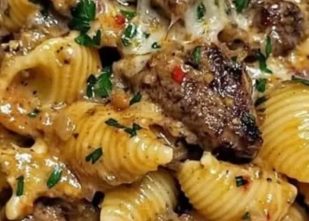 Ζουμερές μπουκιές μπριζόλας με παρμεζάνα