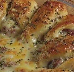 Αλμυρό Ιταλικό Κρουασάν στον Φούρνο