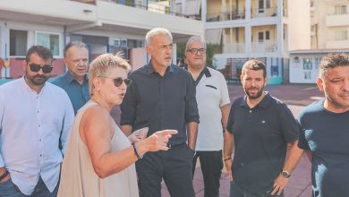 Αυτοψία του Δημάρχου Πειραιά Γιάννη Μώραλη σε σχολικές μονάδες ενόψει της νέας σχολικής χρονιάς